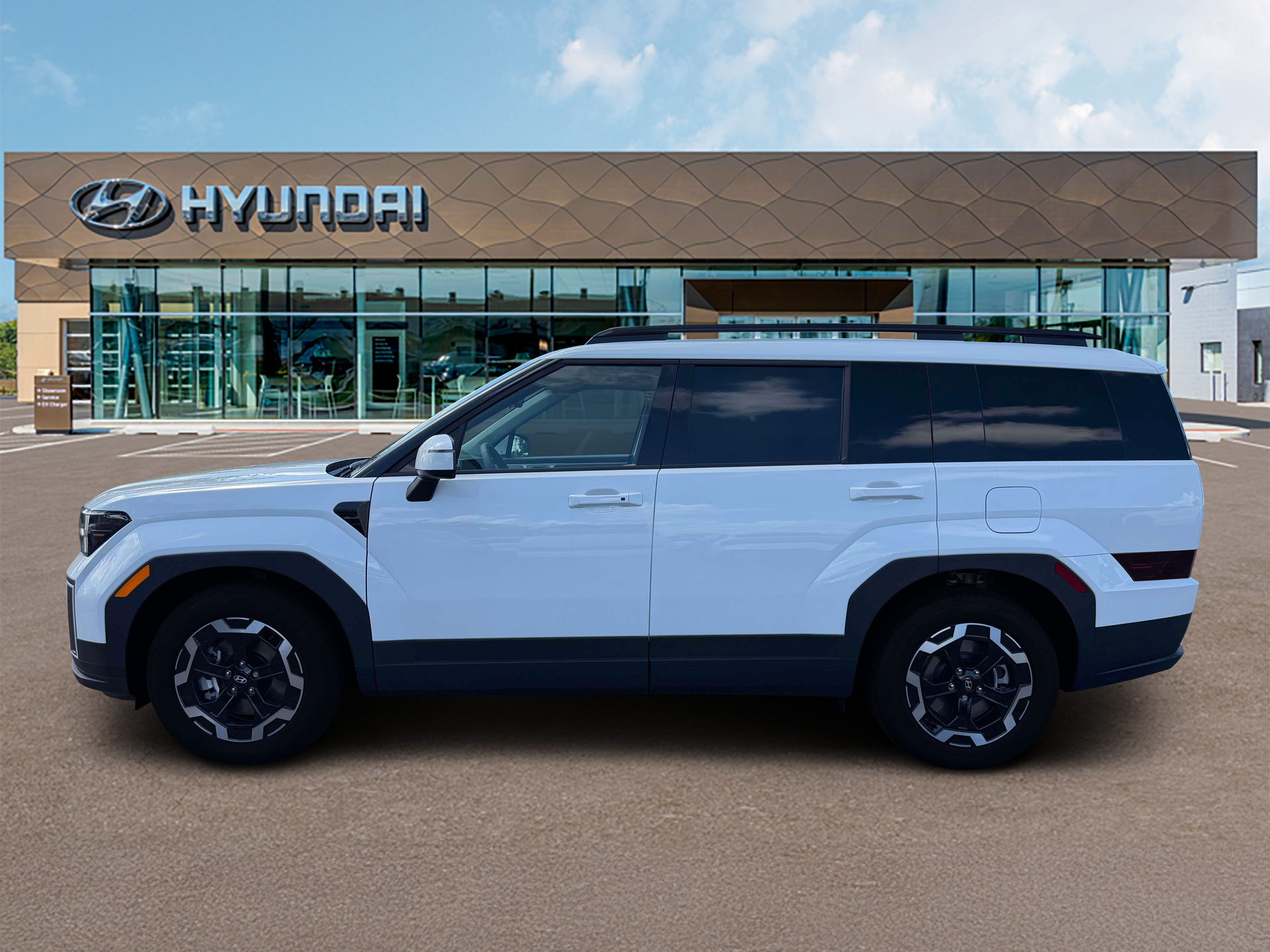 New 2027 White Hyundai SEL AWD image 3