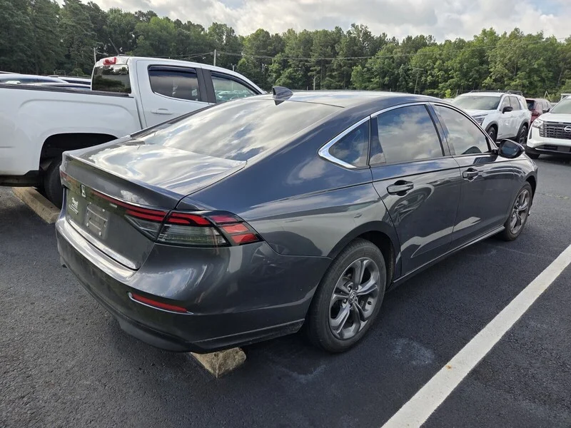 Used 2024 Meteorite Gray Metallic Honda EX image 10