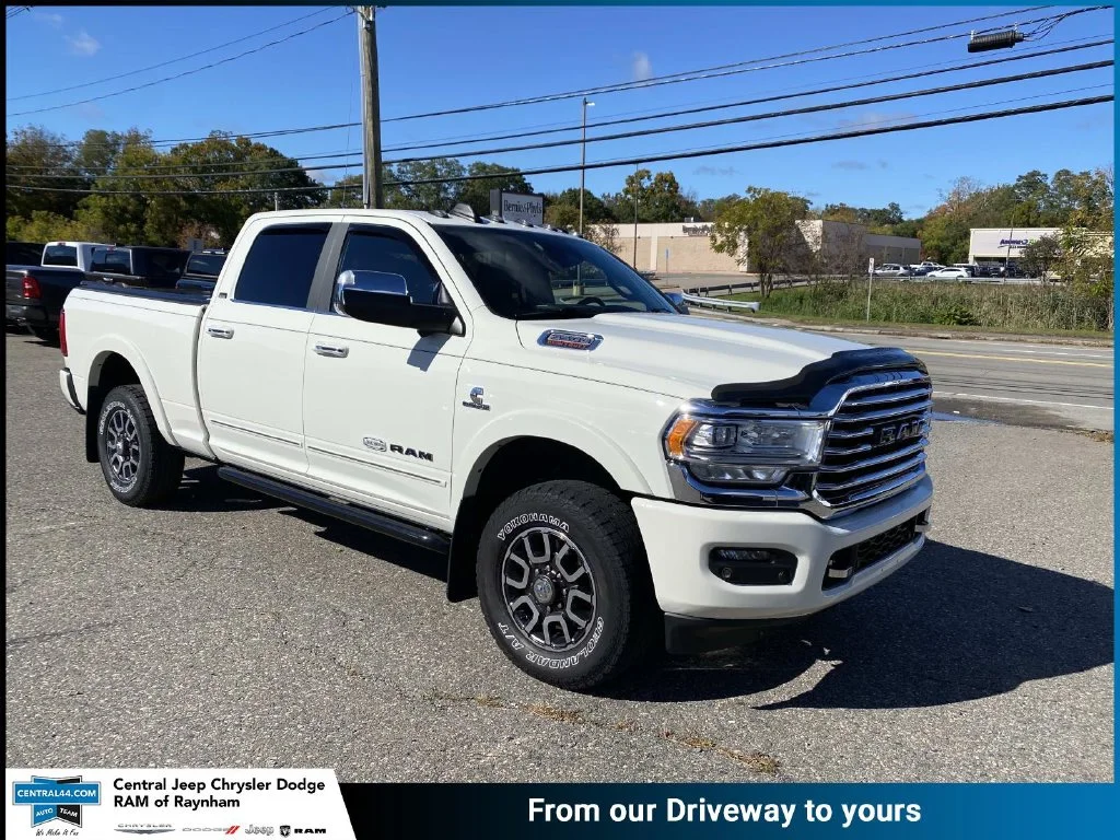 Used 2021 White Ram Limited Longhorn image 1