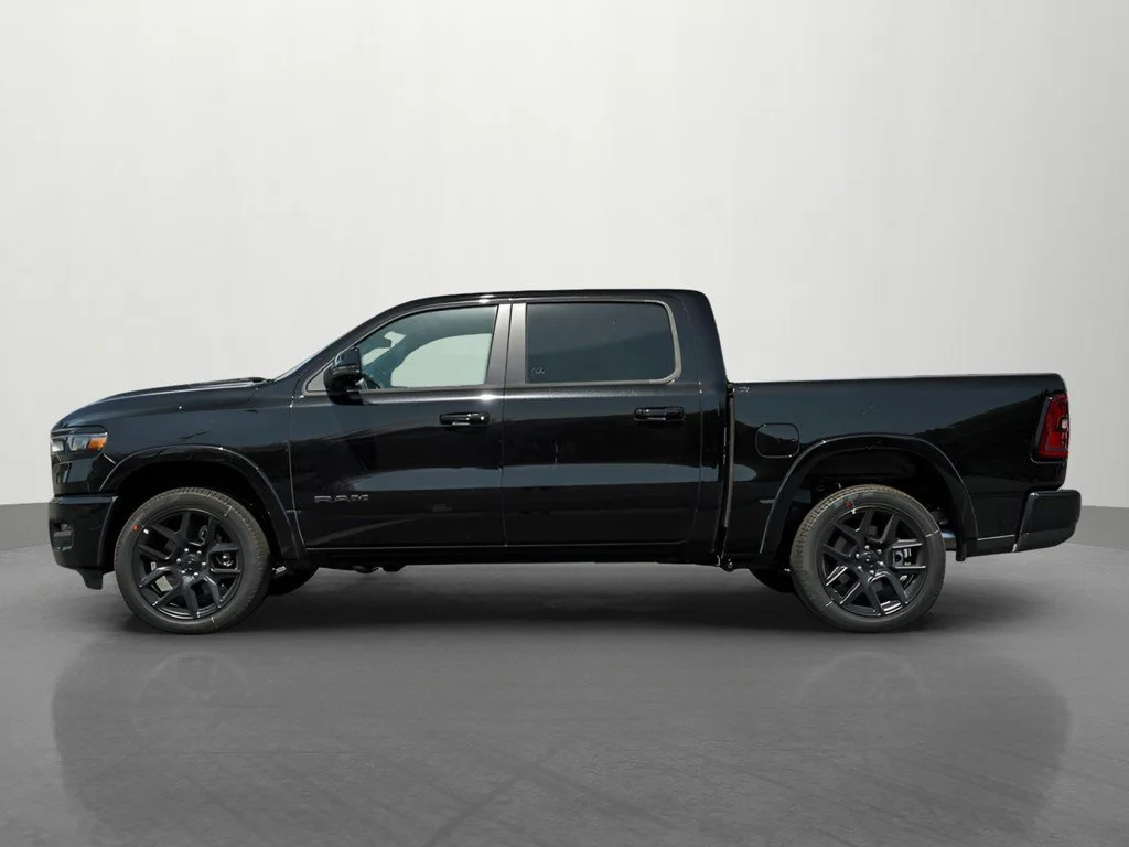 New 2026 Diamond Black Crystal Pearlcoat RAM Laramie image 3