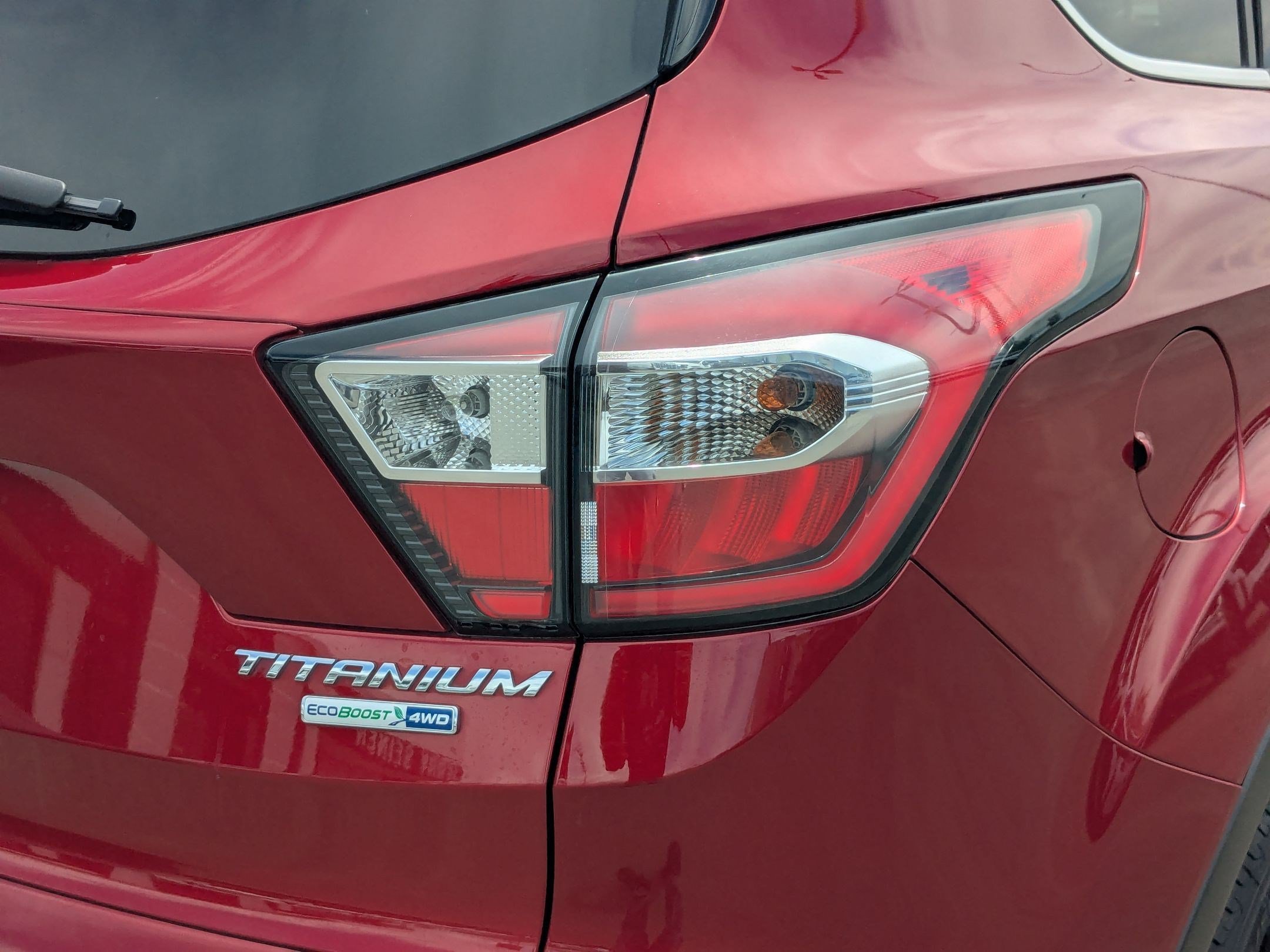 Used 2017 Ruby Red Metallic Ford Titanium image 12