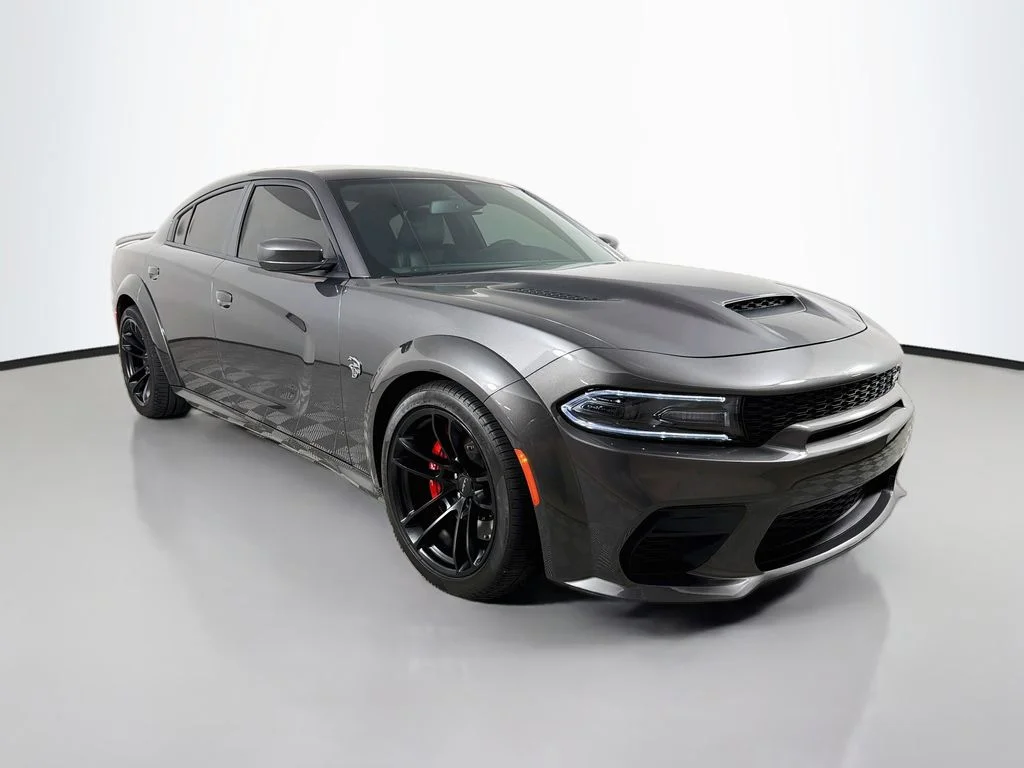 Used 2021 Gray Dodge SRT Hellcat Widebody image 3