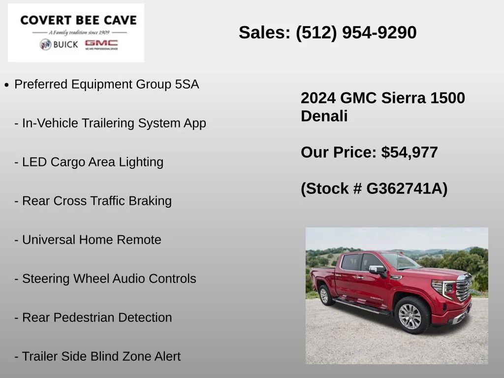 Used 2024 Red GMC Denali image 36