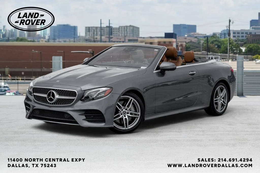 Used 2018 Gray Mercedes-Benz E 400 image 1
