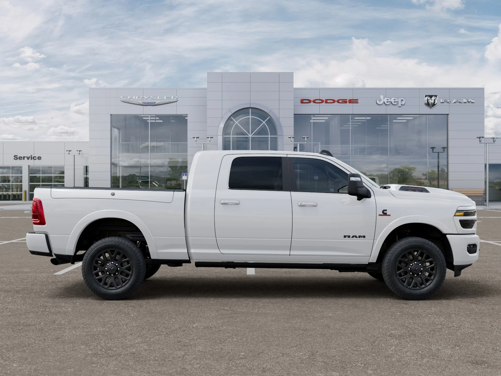 New 2026 Bright White Clearcoat RAM Limited image 49