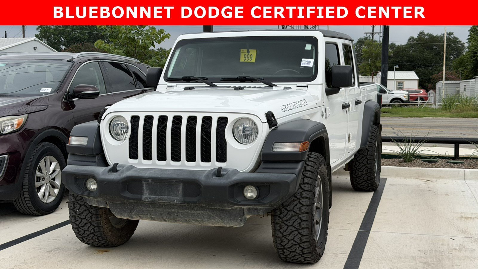 Certified Used 2020 Bright White Clearcoat Jeep Sport S image 11