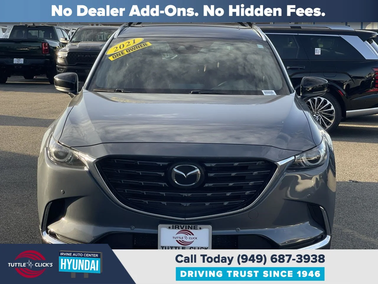 Used 2021 POLYMETAL GRAY MAZDA CARBON EDITION image 11
