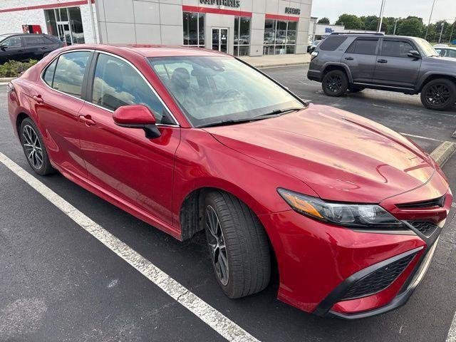 Certified Used 2021 Red Toyota SE image 24