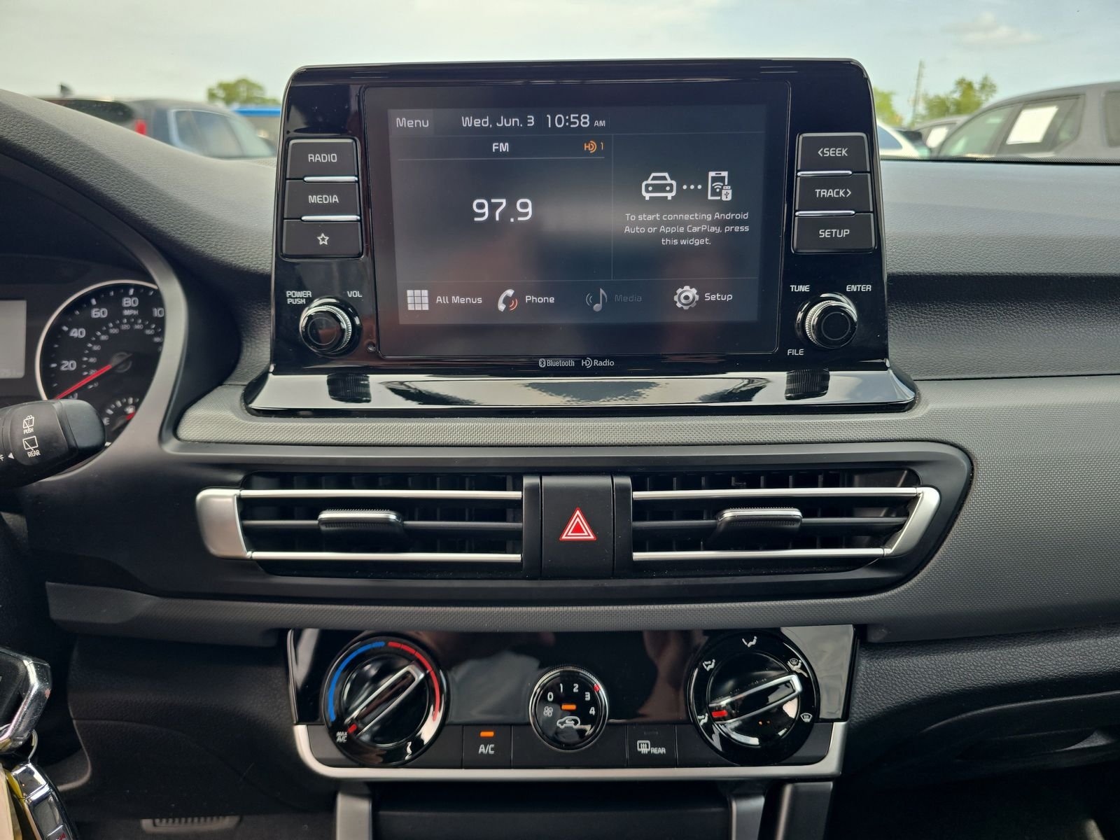 Used 2023 Gray Kia LX image 16