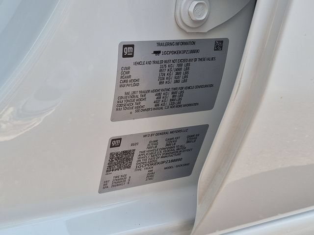 Used 2023 Summit White Chevrolet LT (2FL) image 36