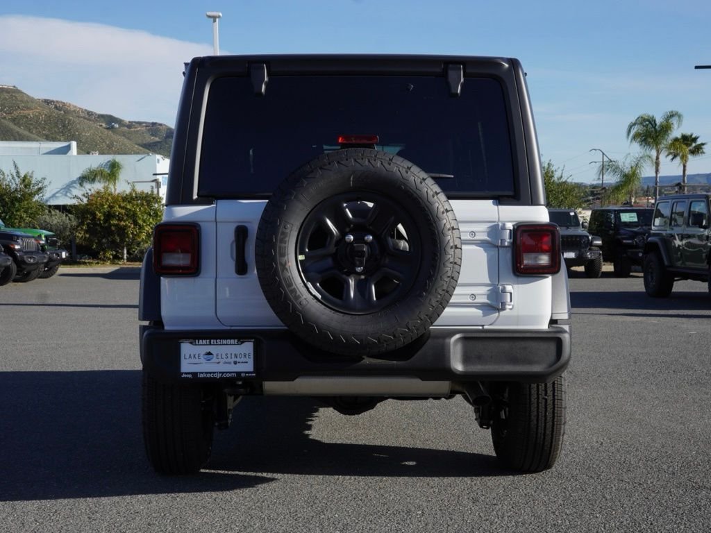 New 2026 Bright White Clear-Coat Exterior Paint Jeep Sport image 4