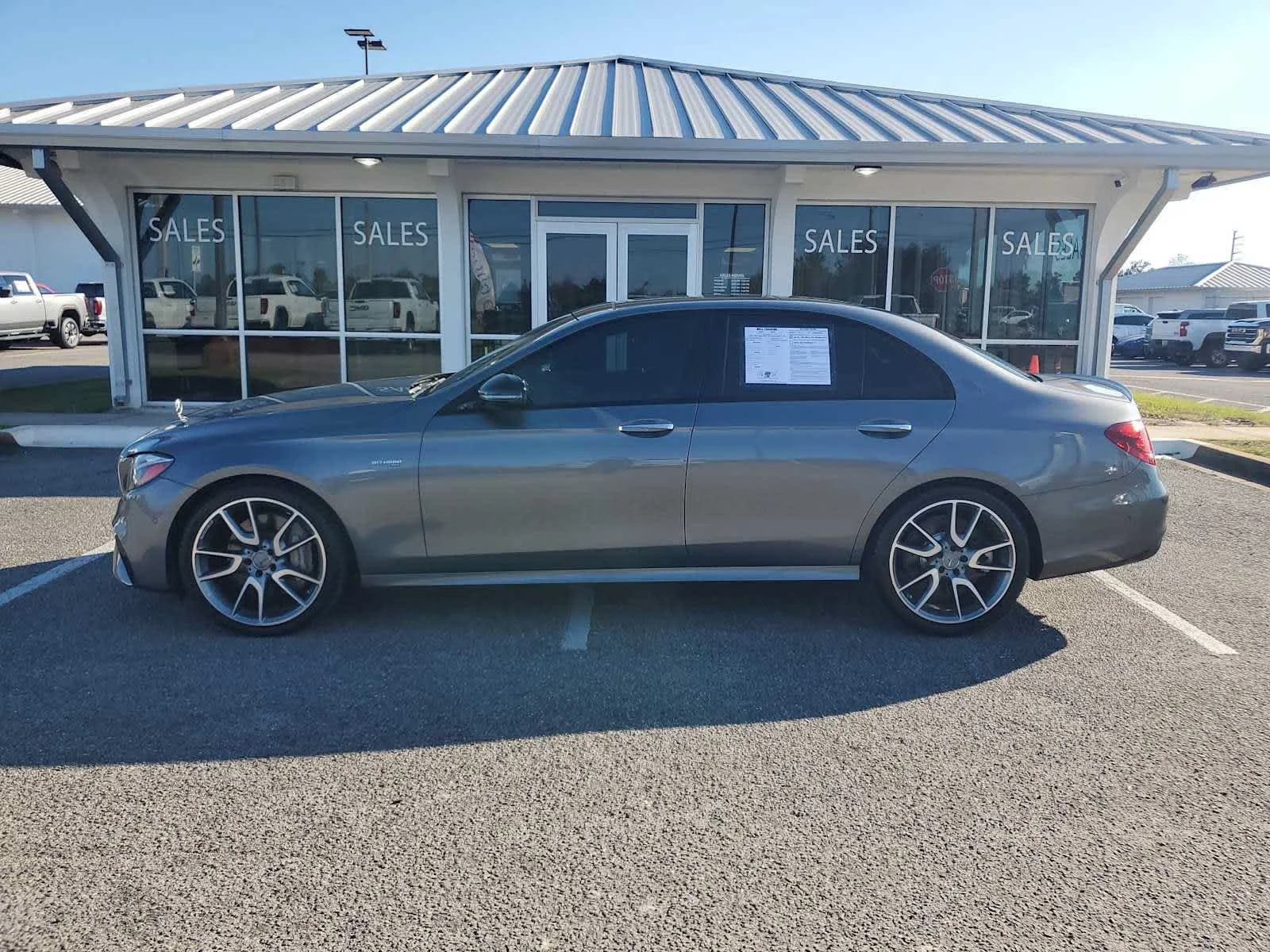 Used 2018 Selenite Gray M Mercedes-Benz AMG® E 43 image 2