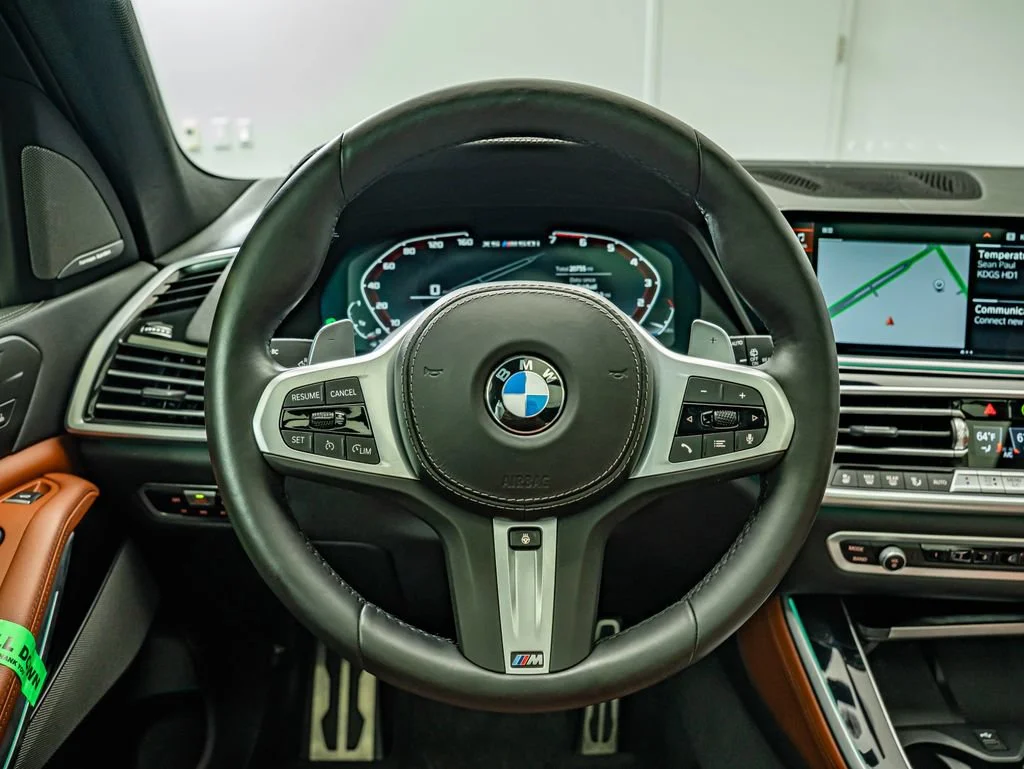 Used 2023 Frozen Black Metallic BMW M50i image 24