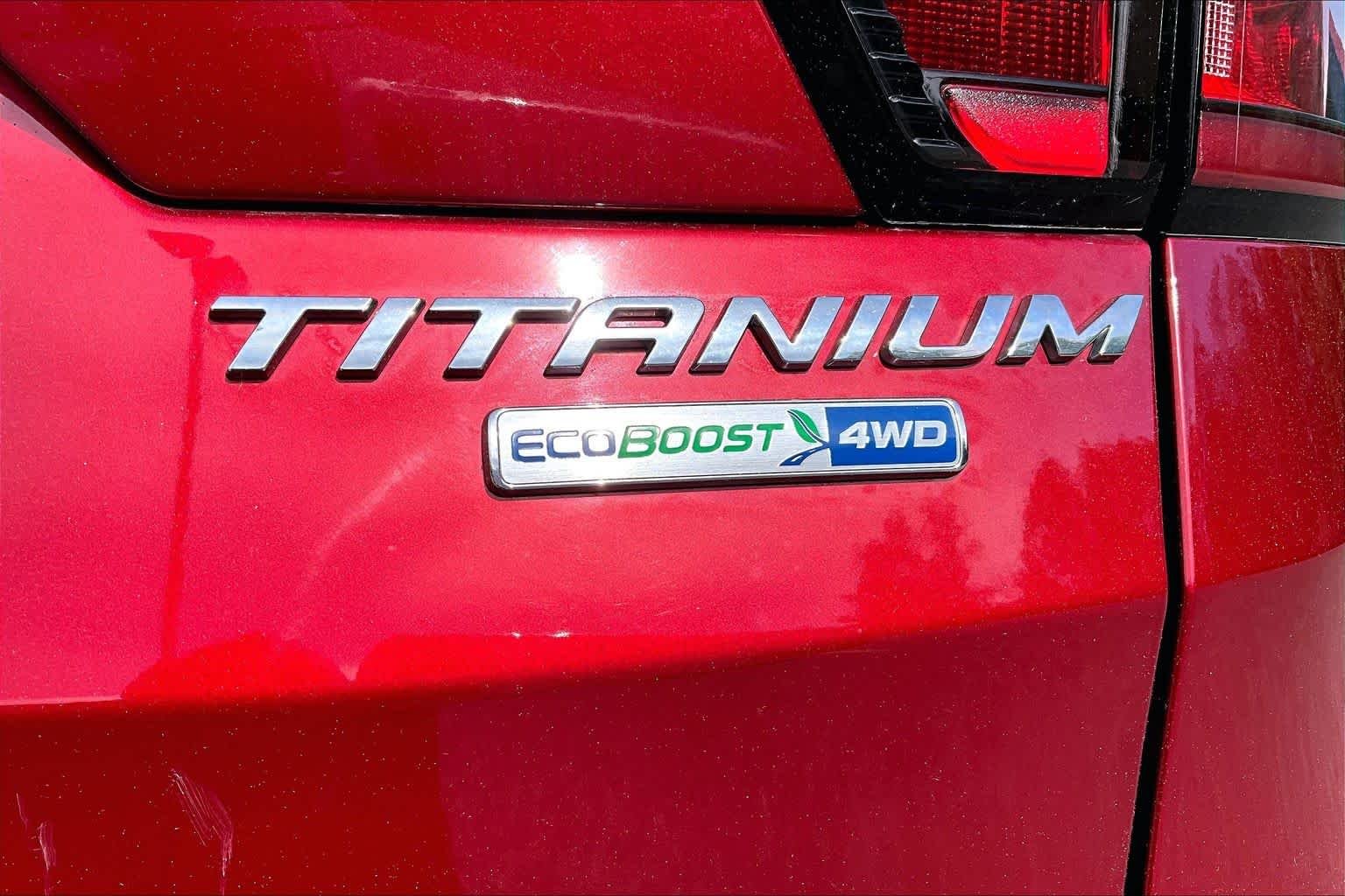 Used 2018 Ruby Red Metallic Tinted Clearcoat Ford Titanium image 10