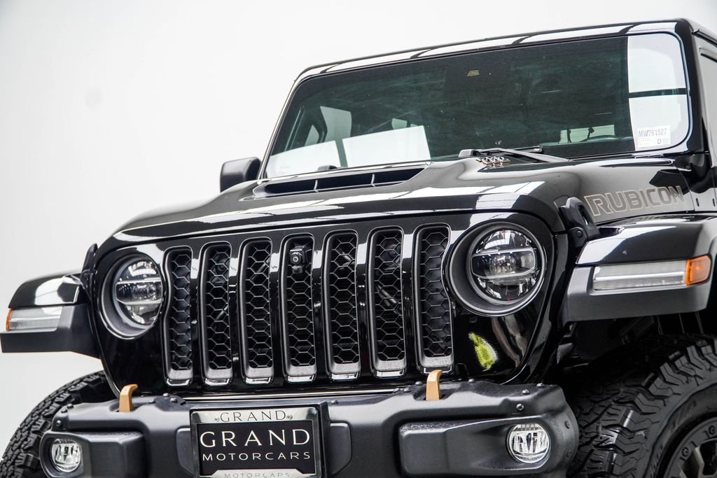 Used 2021 Black Jeep Unlimited Rubicon 392 image 2