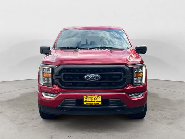 Used 2022 Rapid Red Metallic Tinted Clearcoat Ford XLT image 2