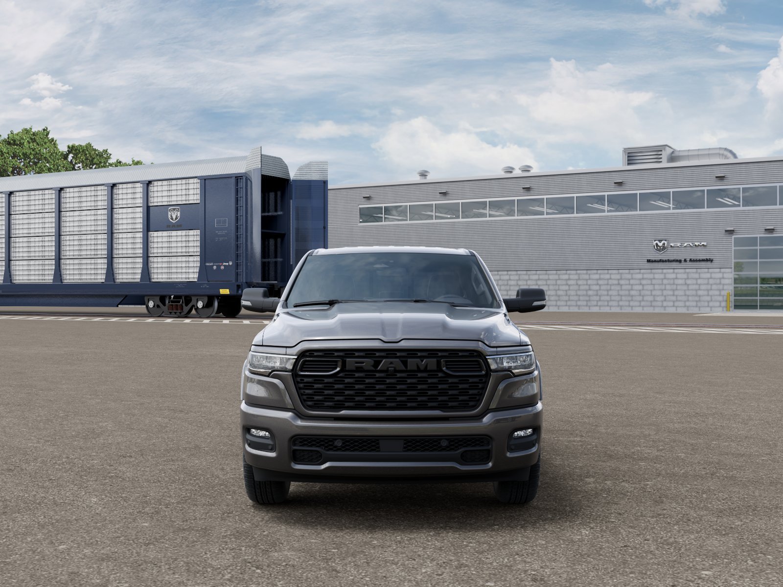 New 2026 Granite Crystal Metallic Clear-Coat Exterior Paint RAM Big Horn/Lone Star image 6