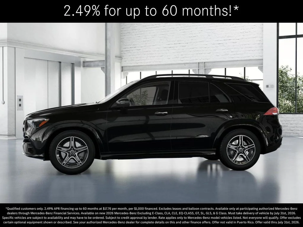 New 2026 Obsidian Black Metallic Mercedes-Benz GLE 350 image 35