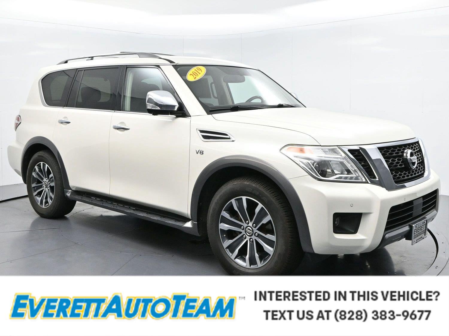Used 2019 Pearl White Tricoat Nissan SL image 1