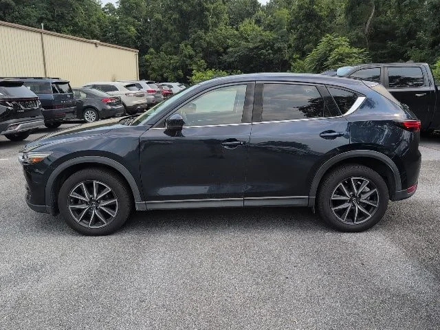 Used 2018 Blue Mazda Grand Touring image 4