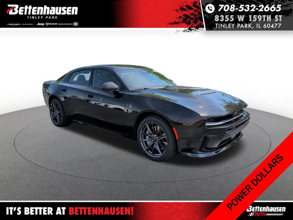 New 2026 Diamond Black Crystal Pearlcoat Dodge Scat Pack Plus image 2