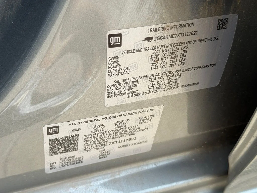 Used 2026 Gray Chevrolet Custom image 12
