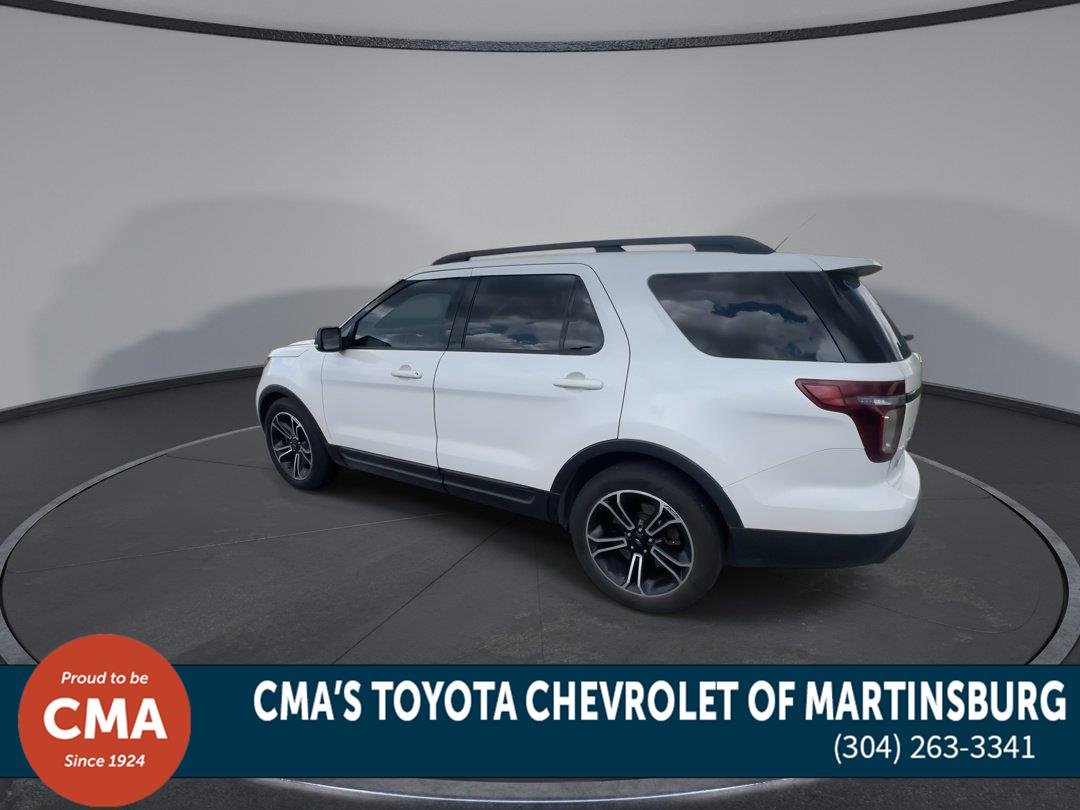 Used 2015 White Platinum Metallic Tri-Coat Ford Sport image 6