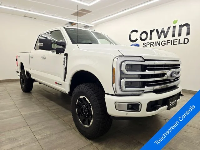 New 2026 Star White Metallic Tri-Coat Ford F-350® Platinum® image 6
