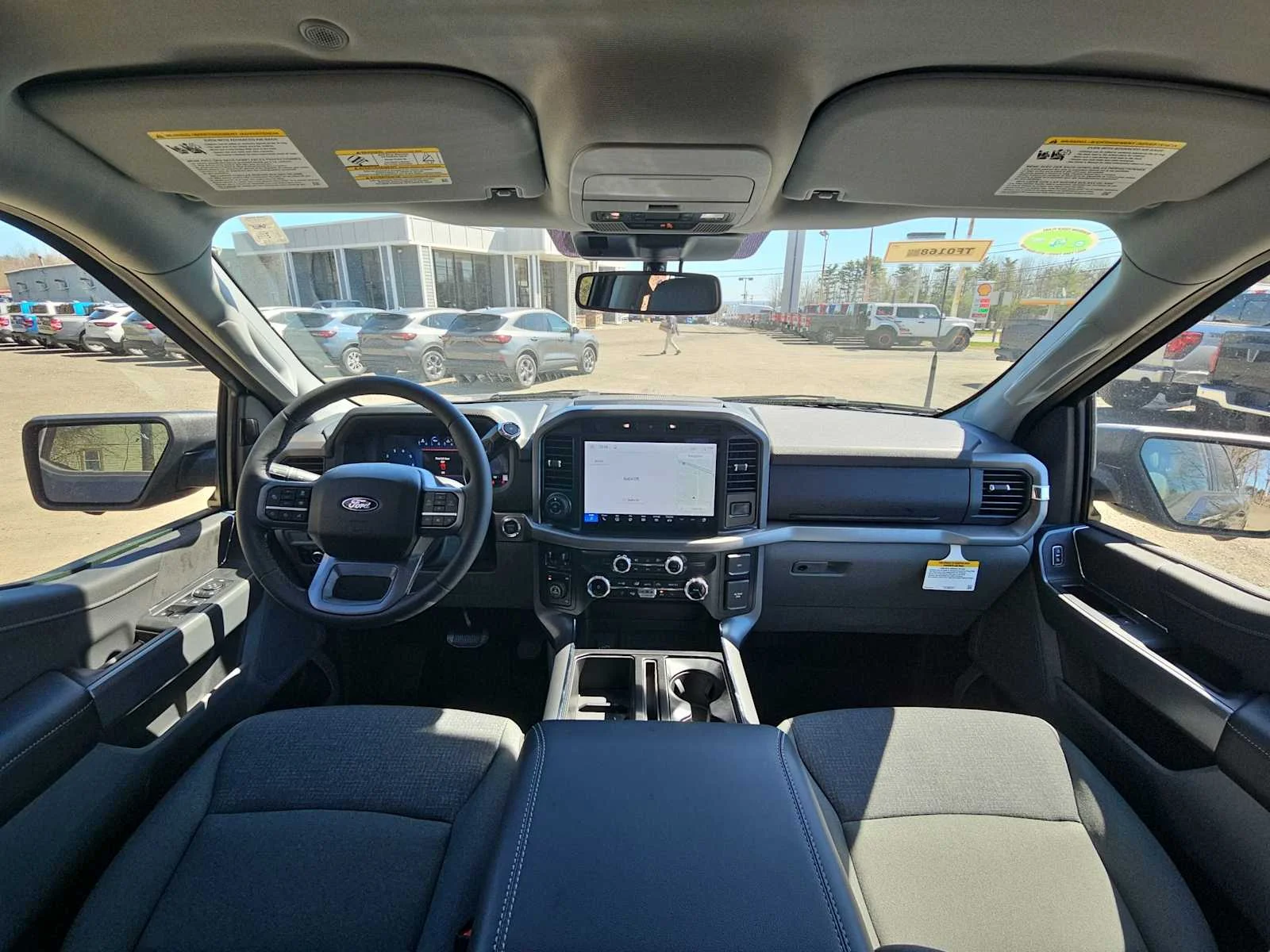 New 2026 Agate Black Metallic Ford XLT image 16