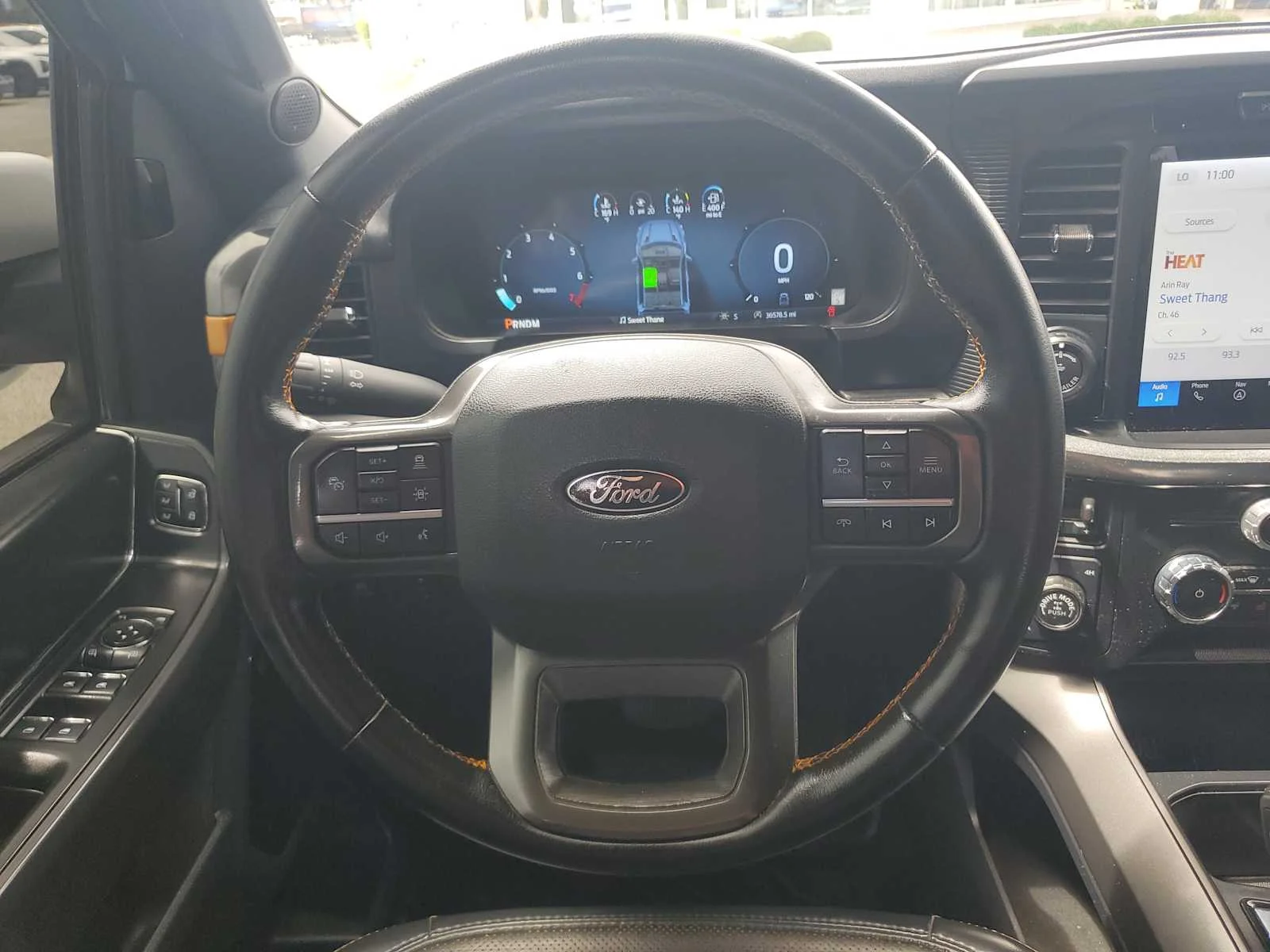 Used 2025 Space White Metallic Whi Ford Tremor image 11