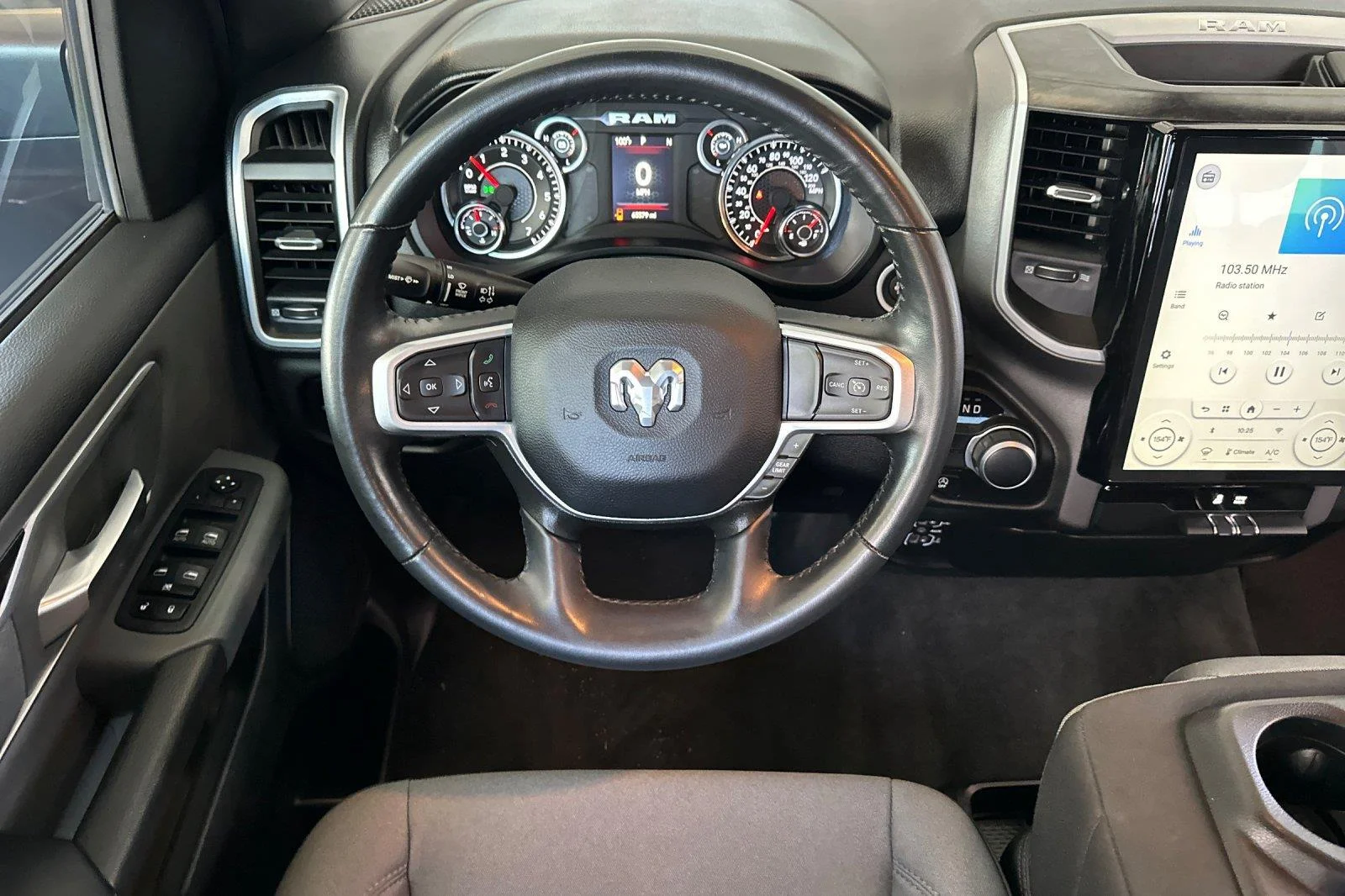 Used 2023 Granite Crystal Metallic Clearcoat Ram Big Horn image 14