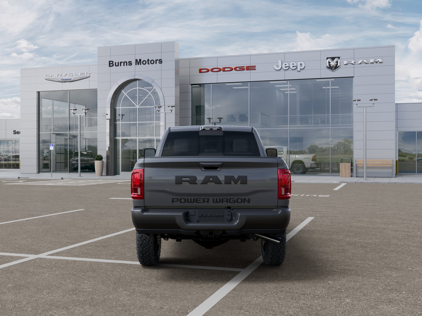 New 2026 Ceramic Gray Clearcoat RAM Power Wagon image 7