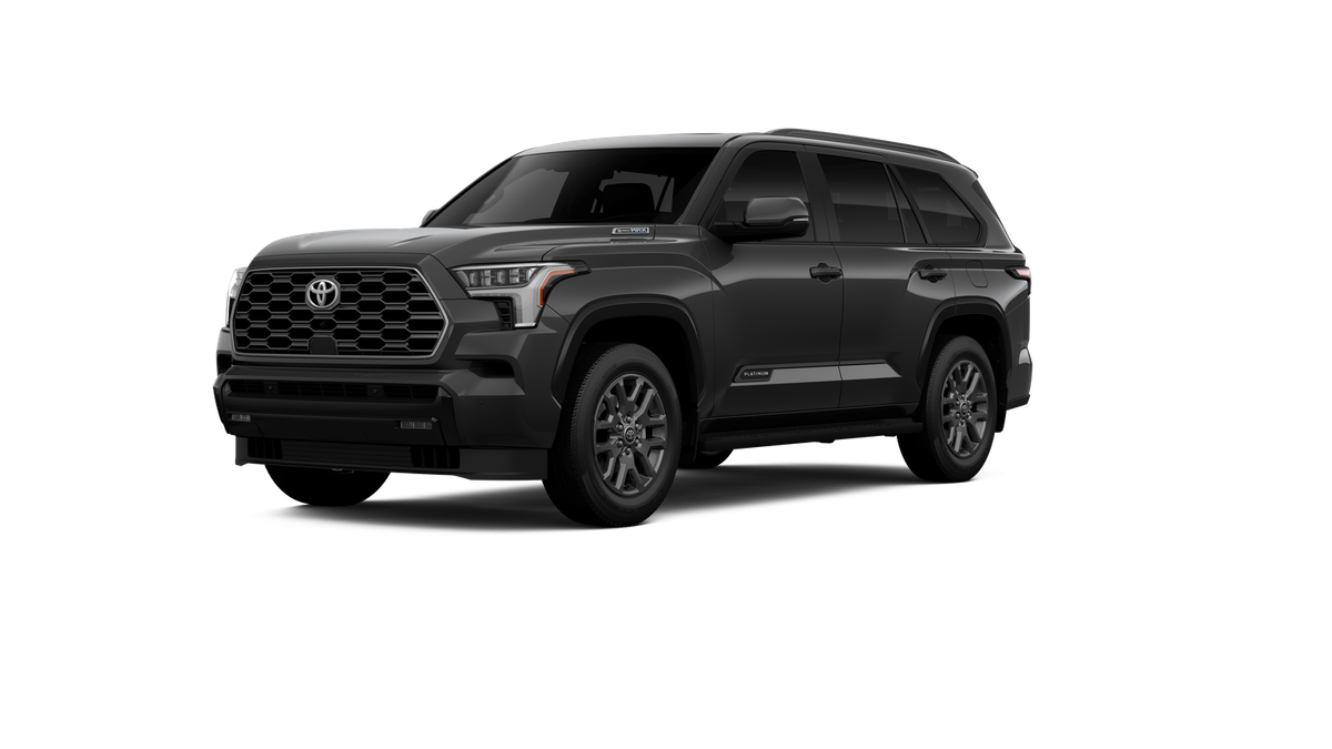 New 2026 Magnetic Gray Metallic Toyota Platinum image 2