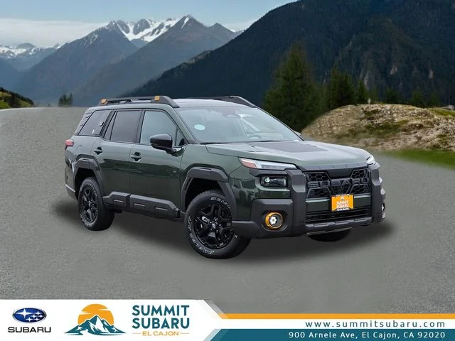 New 2026 DEEP EMERALD GREEN PEARL Subaru Wilderness image 1