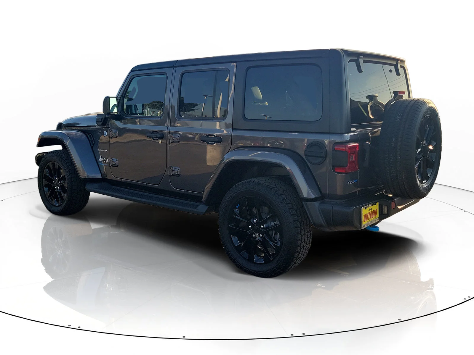 Certified Used 2023 Gray Jeep Sahara 4xe image 6