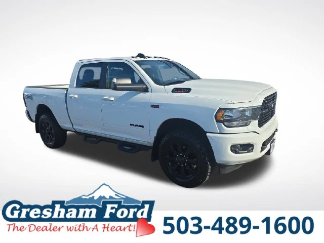 Certified Used 2021 Bright White Clearcoat Ram Big Horn image 14