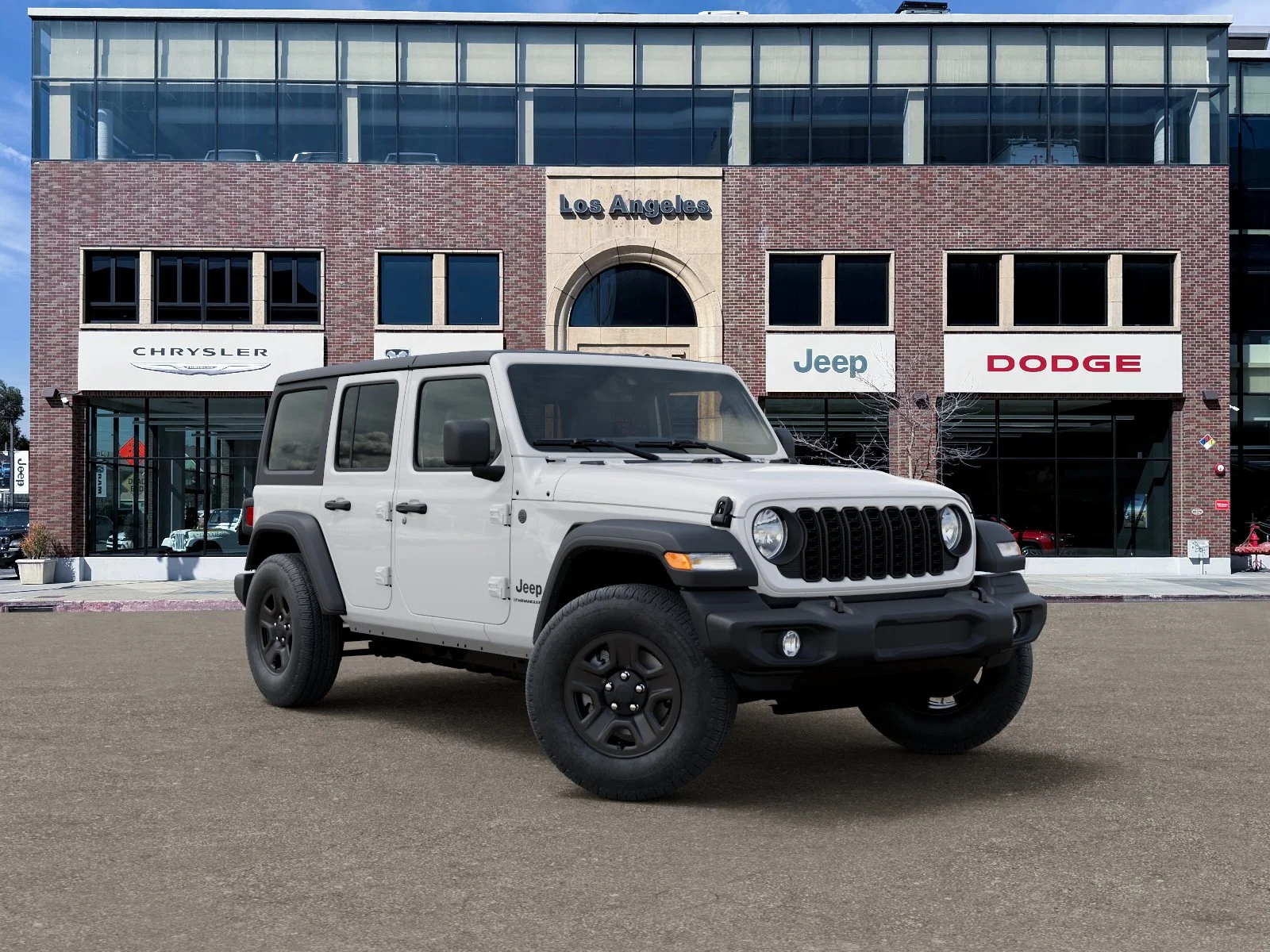 New 2026 Bright White Clearcoat Jeep Sport image 31