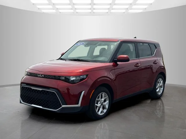 Certified Used 2025 Orange Kia LX image 3