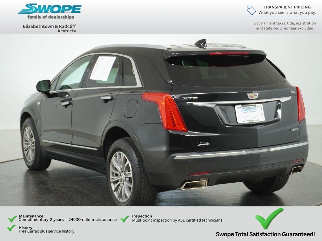 Used 2017 Stellar Black Metallic Cadillac Luxury FWD image 5