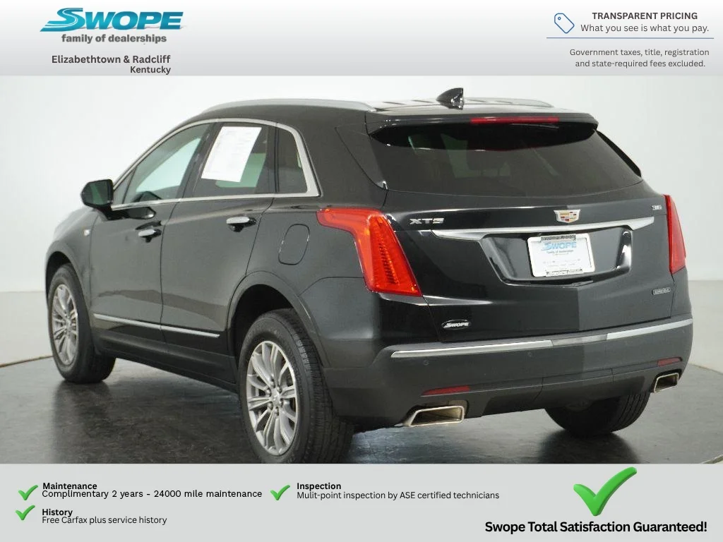 Used 2017 Stellar Black Metallic Cadillac Luxury FWD image 5