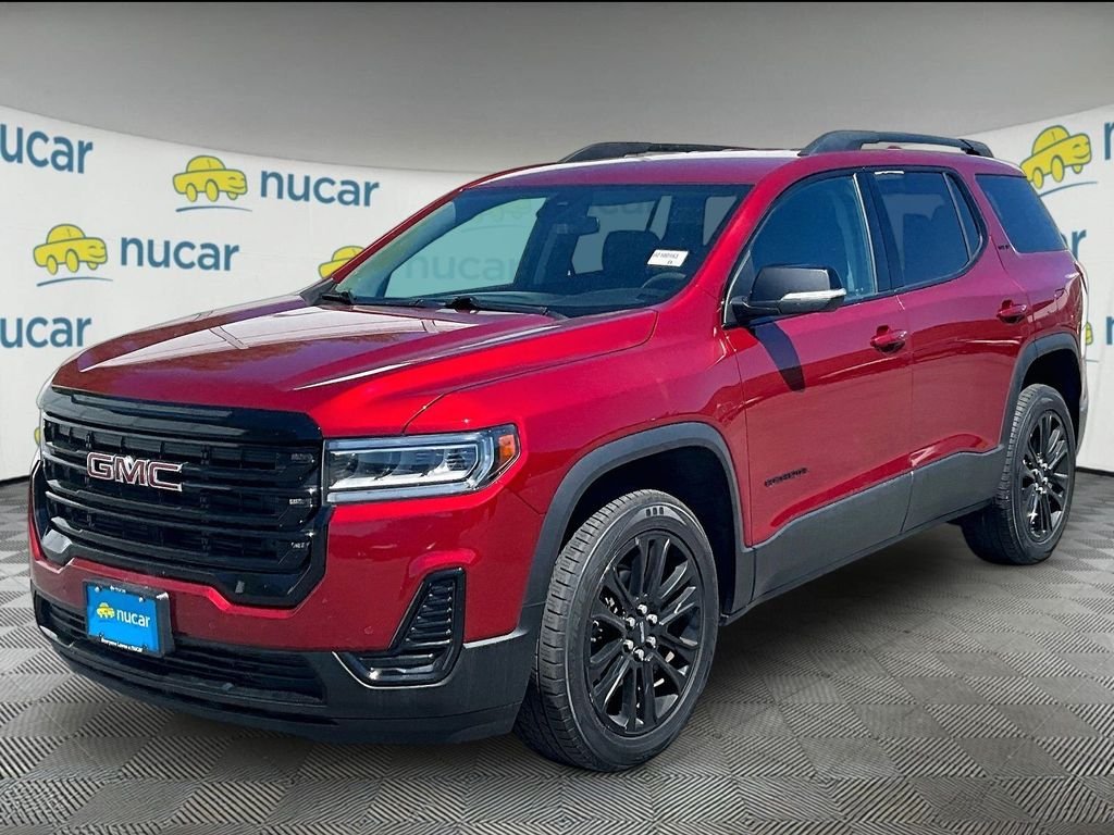 Used 2023 Volcanic Red Tintcoat GMC SLE image 3