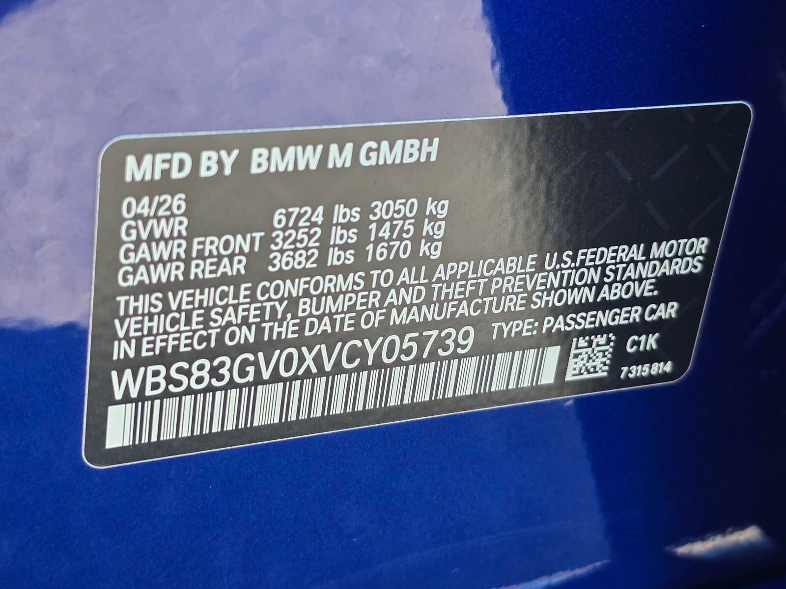 New 2027 Marina Bay Blue Metallic BMW Base image 31