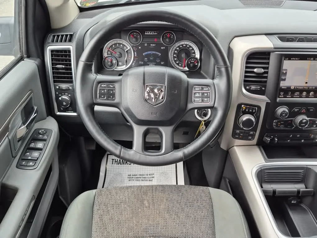 Used 2016 Bright White Clearcoat Ram Big Horn image 8