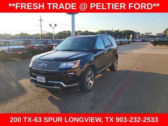 Used 2018 Black Ford Platinum image 2