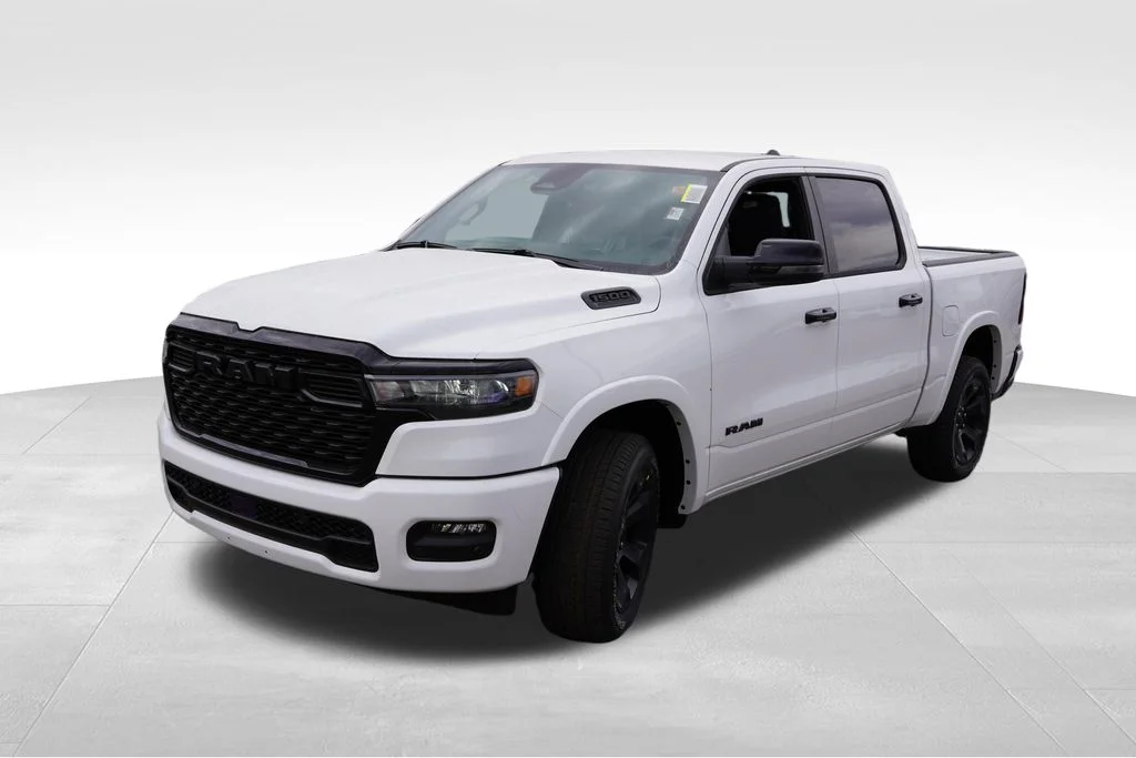 New 2026 Bright White Clear-Coat Exterior Paint RAM Big Horn image 7