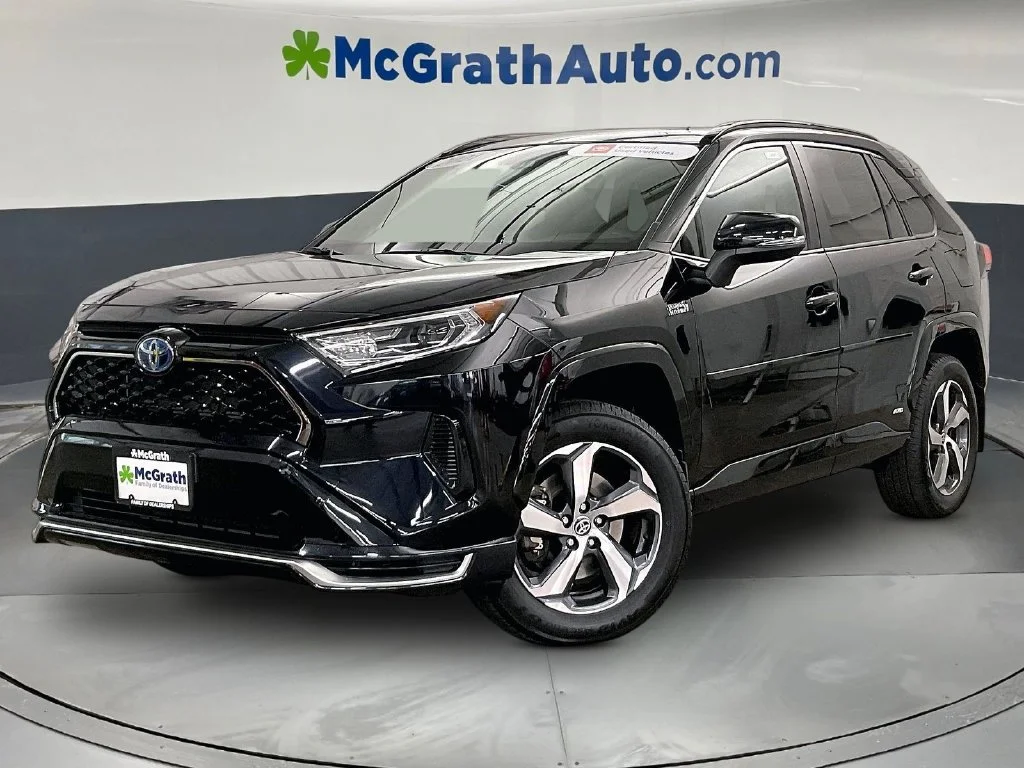 Certified Used 2021 Black Toyota SE image 2