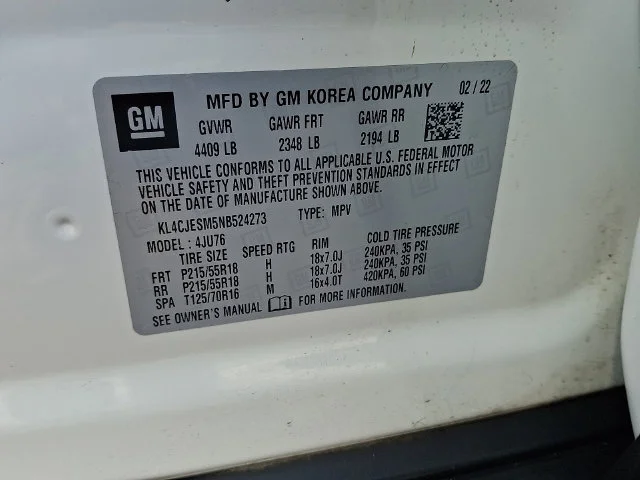 Certified Used 2022 White Buick Preferred image 26