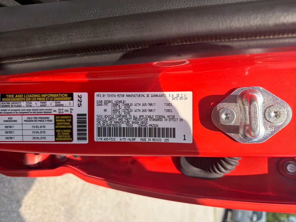Used 2024 Red Toyota TRD Off-Road image 25
