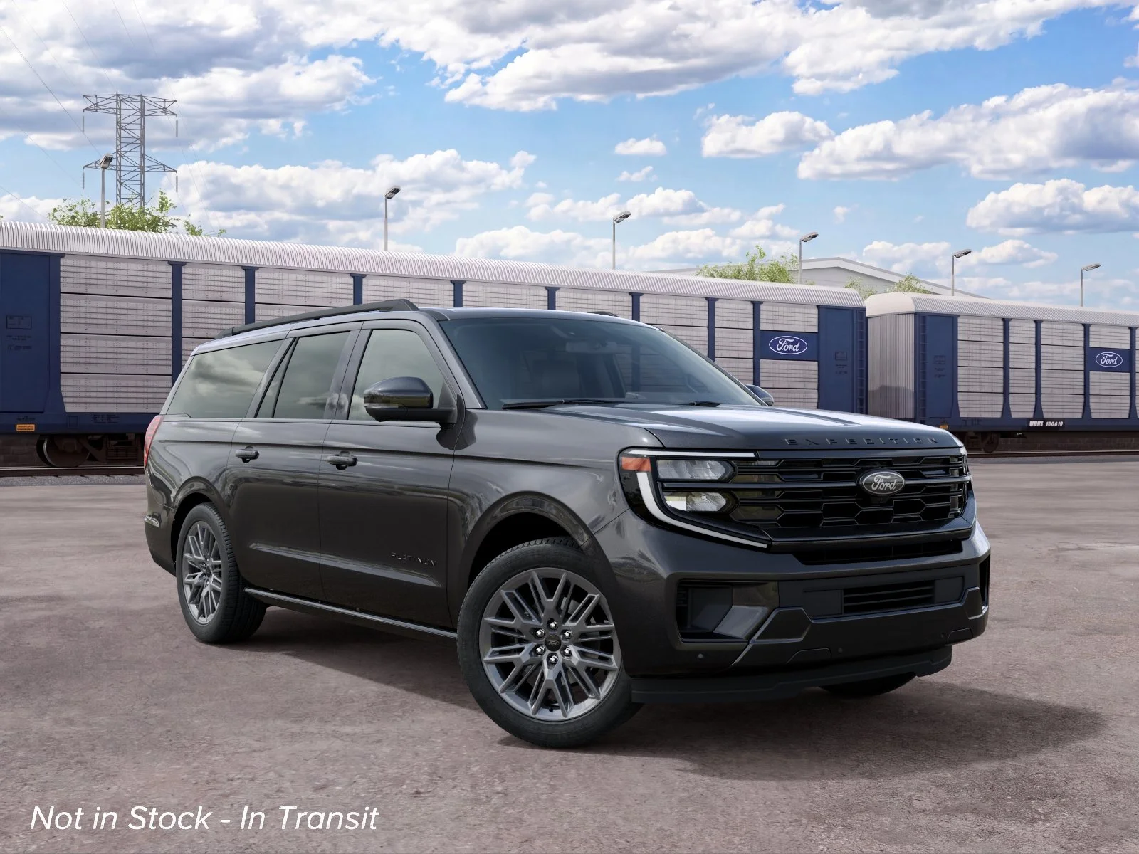 New 2027 Dark Matter Gray Metallic Ford MAX Platinum image 4