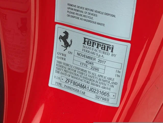 Used 2018  Ferrari Base image 52